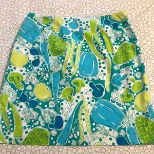 Vintage Lilly Pulitzer vegetable skirt